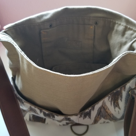 Canvas crossbody bag - Picture 3 of 6